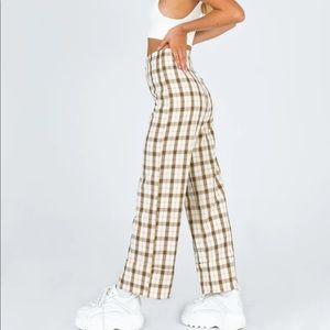 Princess Polly Plaid Pants